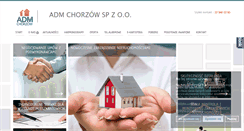 Desktop Screenshot of adm-chorzow.eu