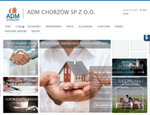 Tablet Screenshot of adm-chorzow.eu